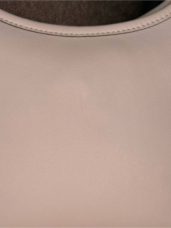 NWT Coach Originals Curve Zip Bag in Chalk Leather Shoulder Bag